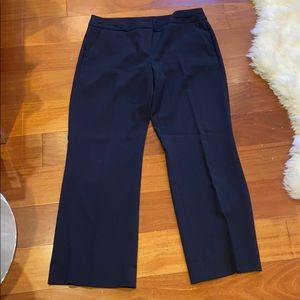 Navy blue wide leg pants size 10